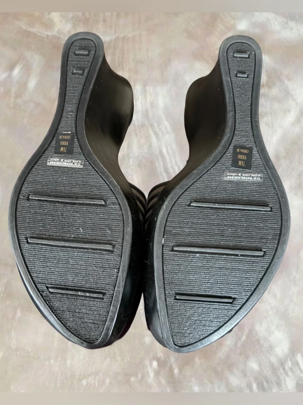 Impo Brown Slip-On Wedges